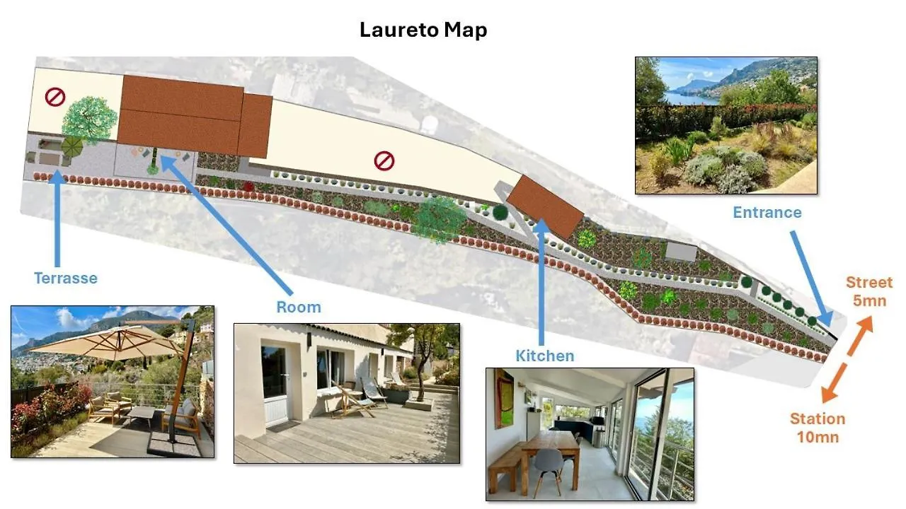 Laureto Bnb Hotel Roquebrune-Cap-Martin